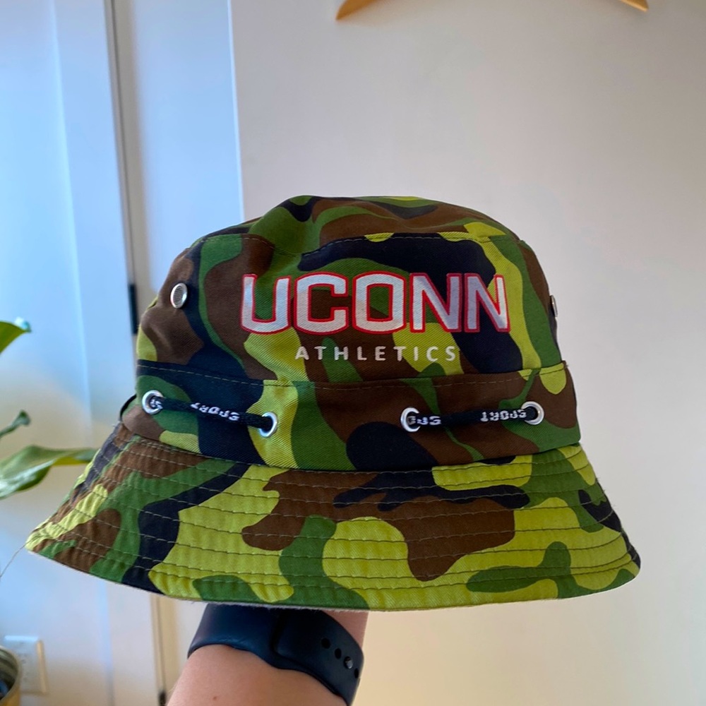 UConn Athletics Camo bucket hat